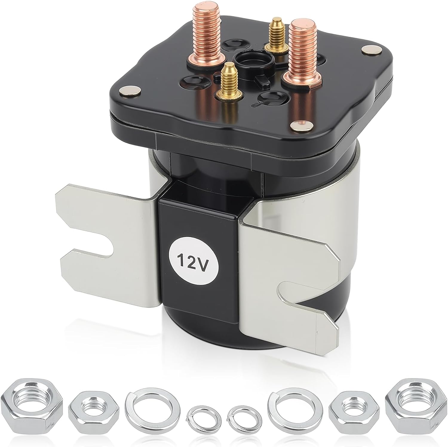 MOTOALL 12V Solenoid Replace for Yamaha G8 G9 G11 G14 G16 G20 Gas Engine for Ford F-250 F-350 F250
