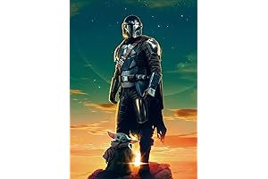 Star Wars Mandalorian 5D Diamond Painting Kit
