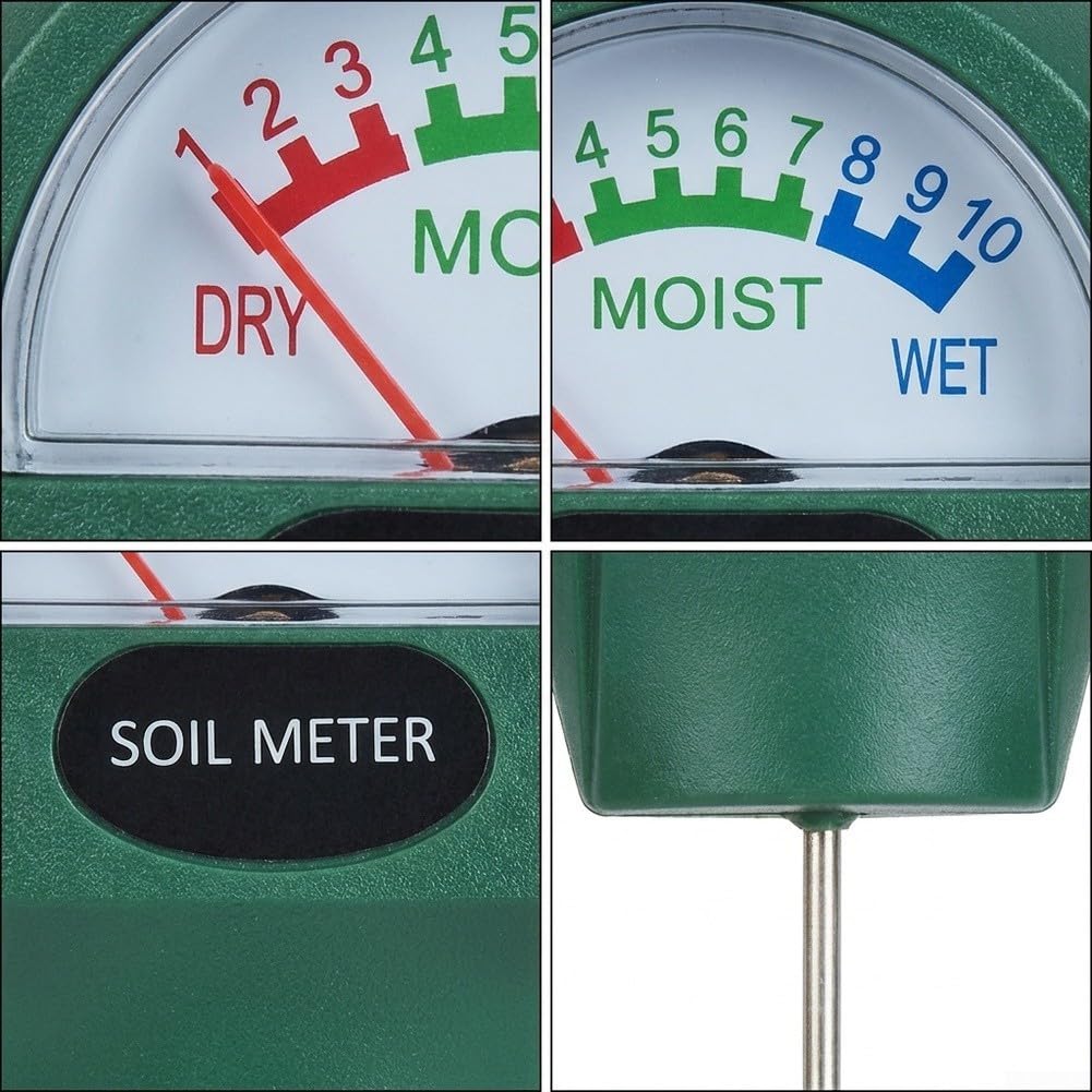 Medidor de Humedad Suelo para preciso Sensor Jardín Medidor de(2pcs)