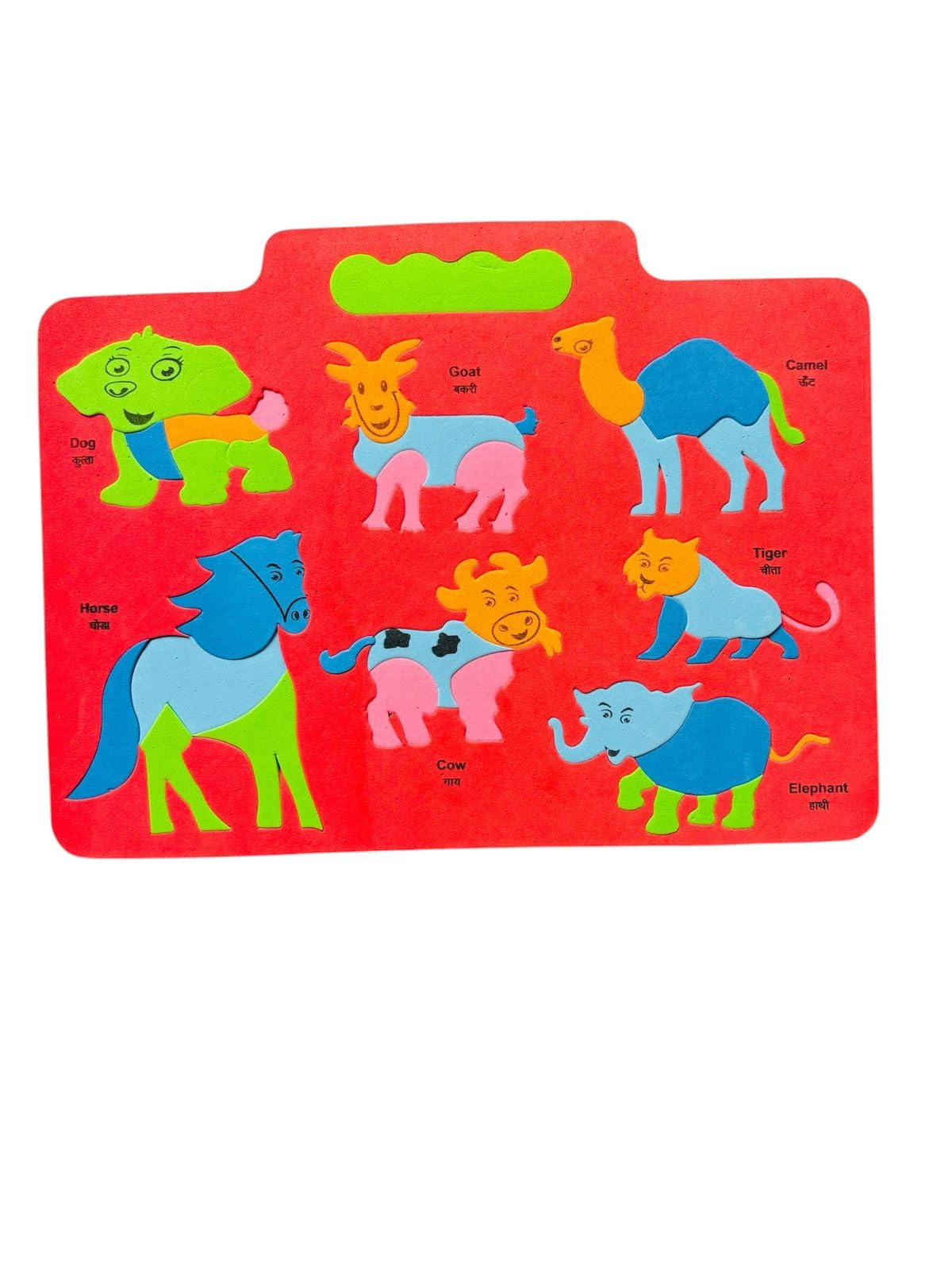 TJIKKO Educational and Engaging Eva Puzzle mat Designed for Kids. 10 mm Thick (Animals) 1