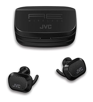 JVC HA-AE5T Wireless Headphones with Bluetooth, Touch