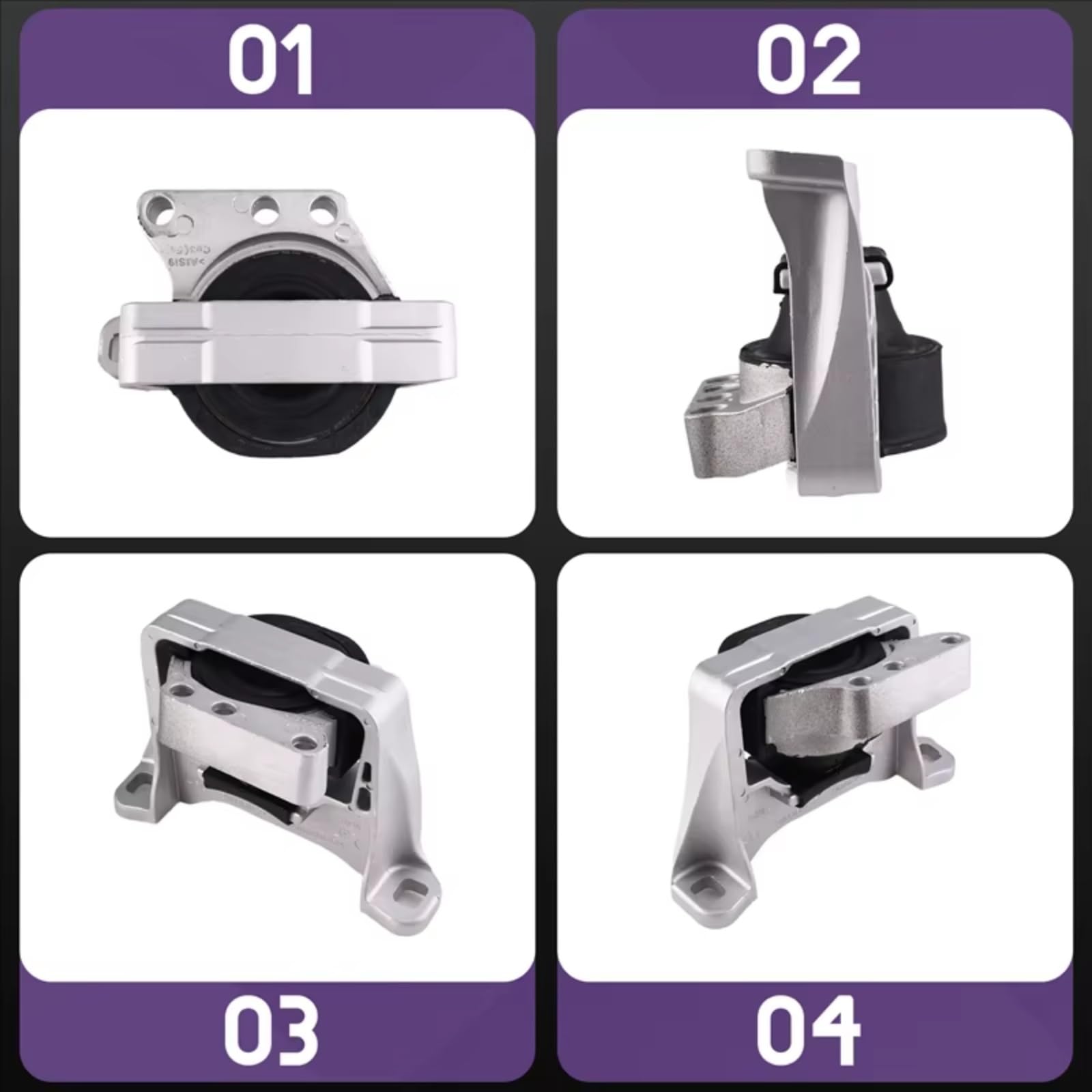 Compatibile Con Ford Per Ecoboost 2.0 2010-2025 Per Kuga 2013-2017 Supporto Biscotto Motore Auto Anti-vibrazione Accessori Ricambi BV616F012DC Supporto Motore Lato