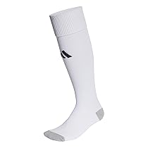 adidas Unisex – Adulto Milano 23 Socks, White, Black, 10.5-12.5