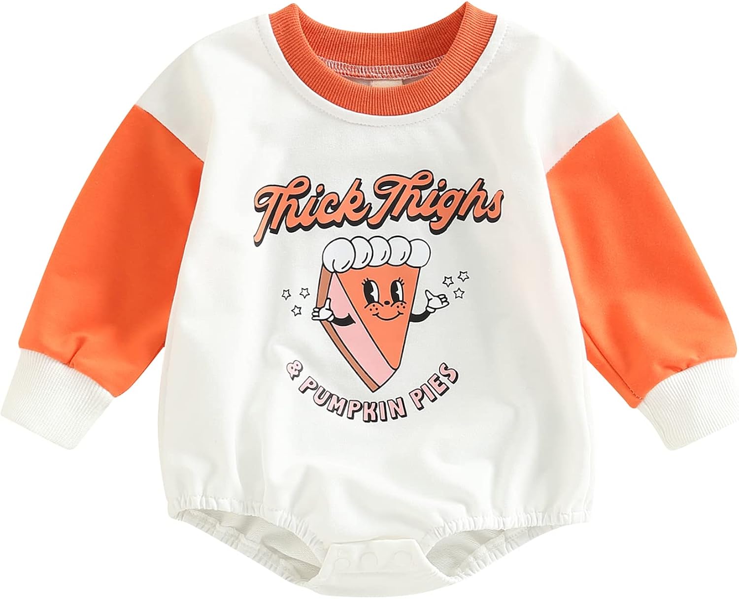 Adobabirl Disfraz de Halloween para bebé, sudadera de fantasma de calabaza, mameluco de gran tamaño, lindo para otoño e invierno