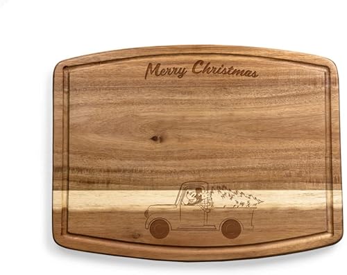 Vista 8 de PICNIC TIME Disney Princess The Little Mermaid - Tabla de cortar de acacia ovalada, tabla de servir, tabla de embutidos (madera de acacia)