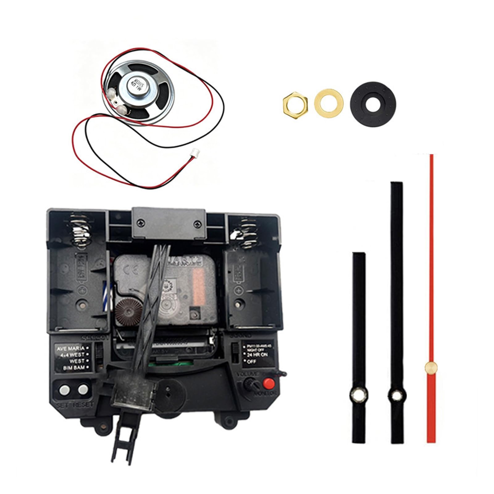 ZEPFJHE Pendulum Clock Movement Swing Wall Clock Motor Mechanism Repair for Swinging Wall Repair Parts
