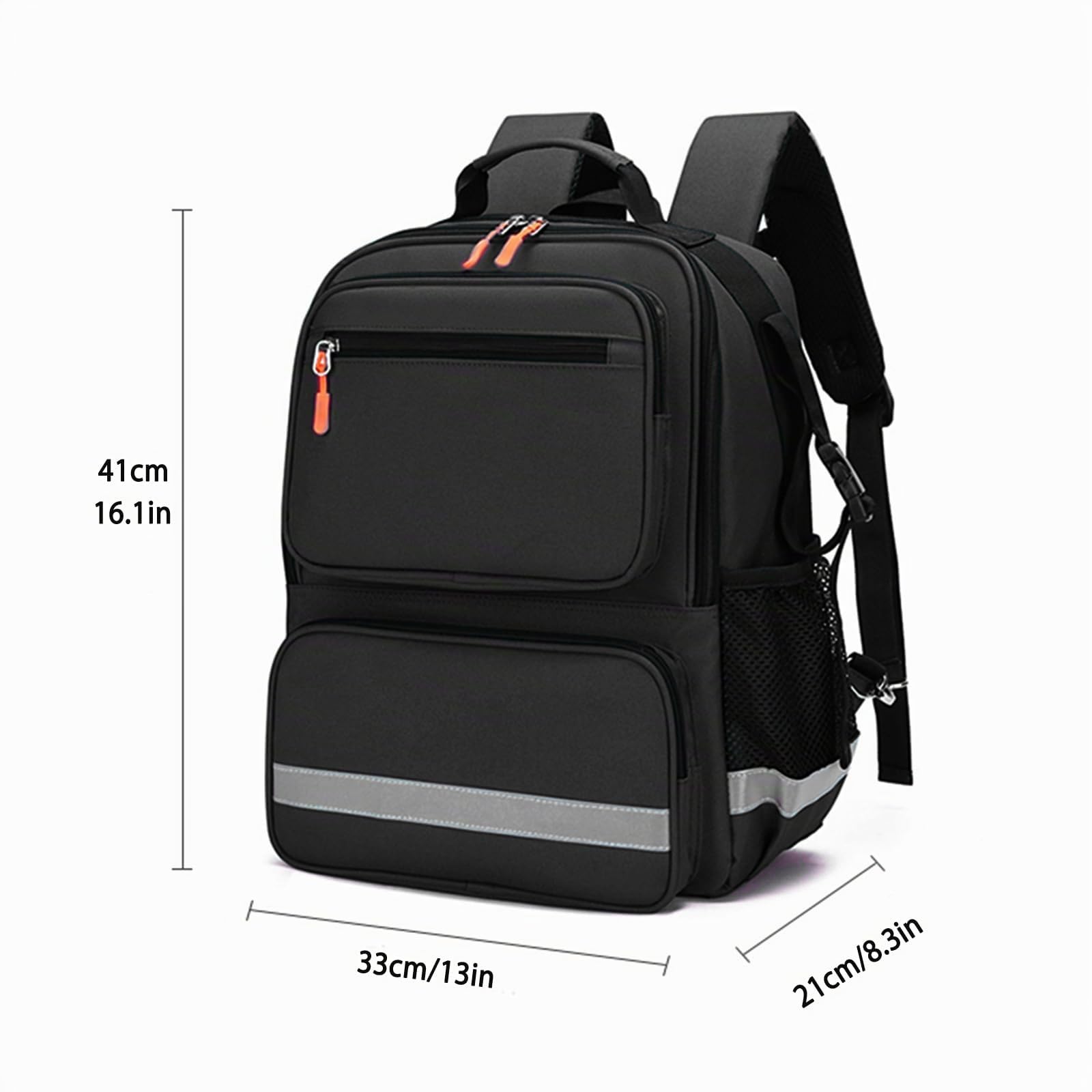 Borsa di primo soccorso, zaino medico vuoto, traumi con riflettente, kit di emergenza medico, per attività all'aperto, viaggi, campeggio, borsa