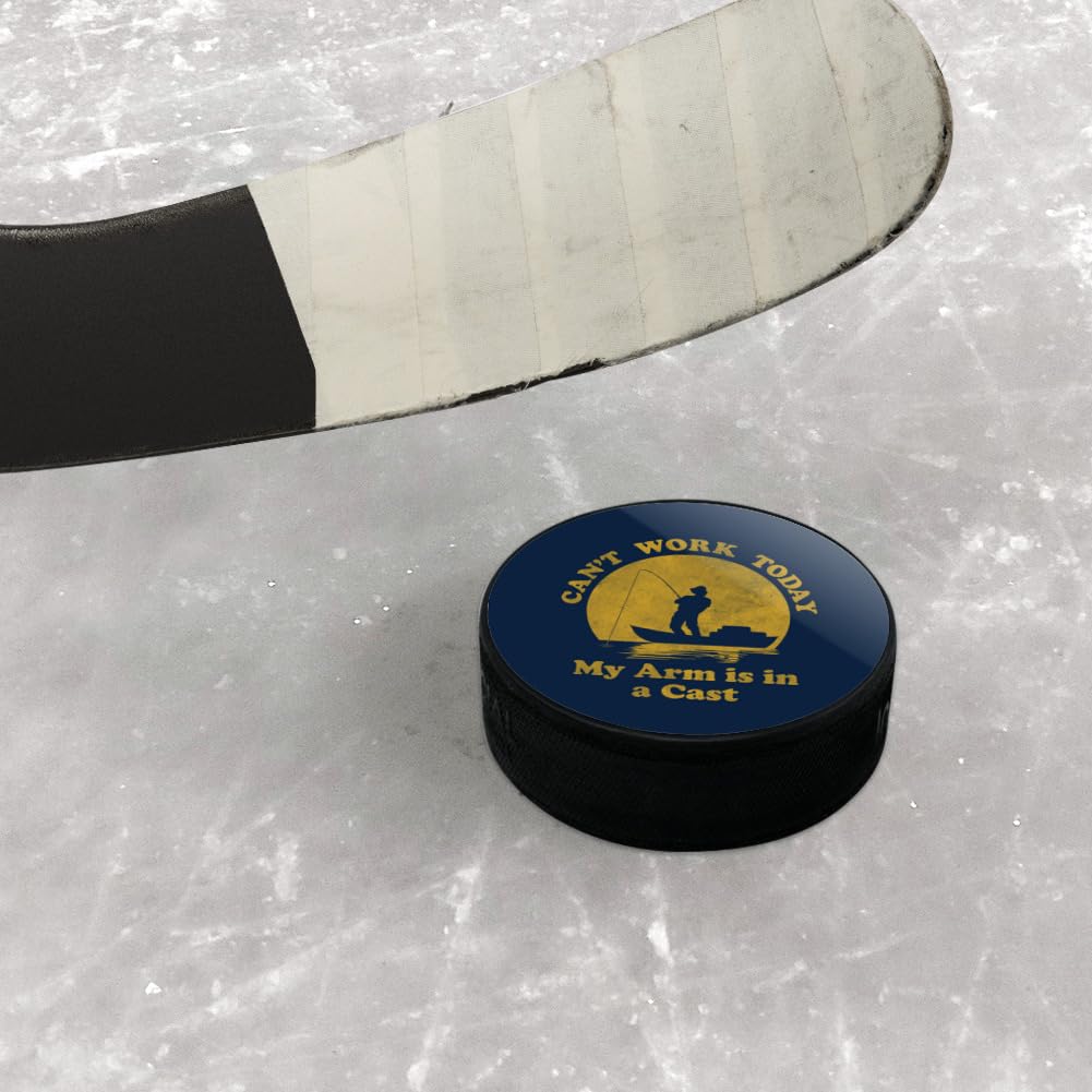 GRAPHICS & MORE Can't Work Today Ice Hockey Puck