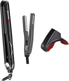 Prancha Chapinha Mini 200º Bivolt + Prancha Chapinha X1 Styler Zhorn 250º 220v + Suporte