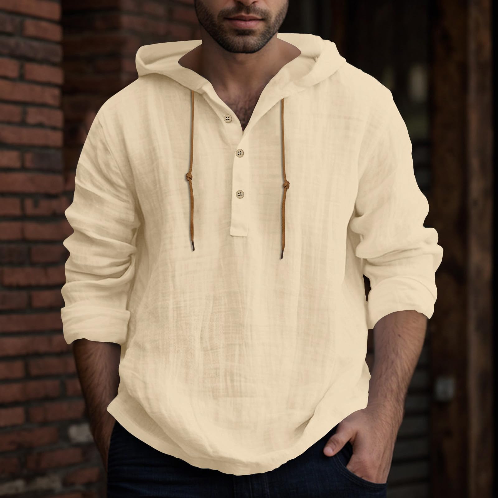SRZYMJ Herren Hemden Bügelfrei Regular fit Oberhemden Herren Langarm Unifarben Stretch Freizeithemden Businesshemd Anzug Hemd Hemdjacke Herren Oliv Deep Purple T Shirt Weihnachtsanzug Herren