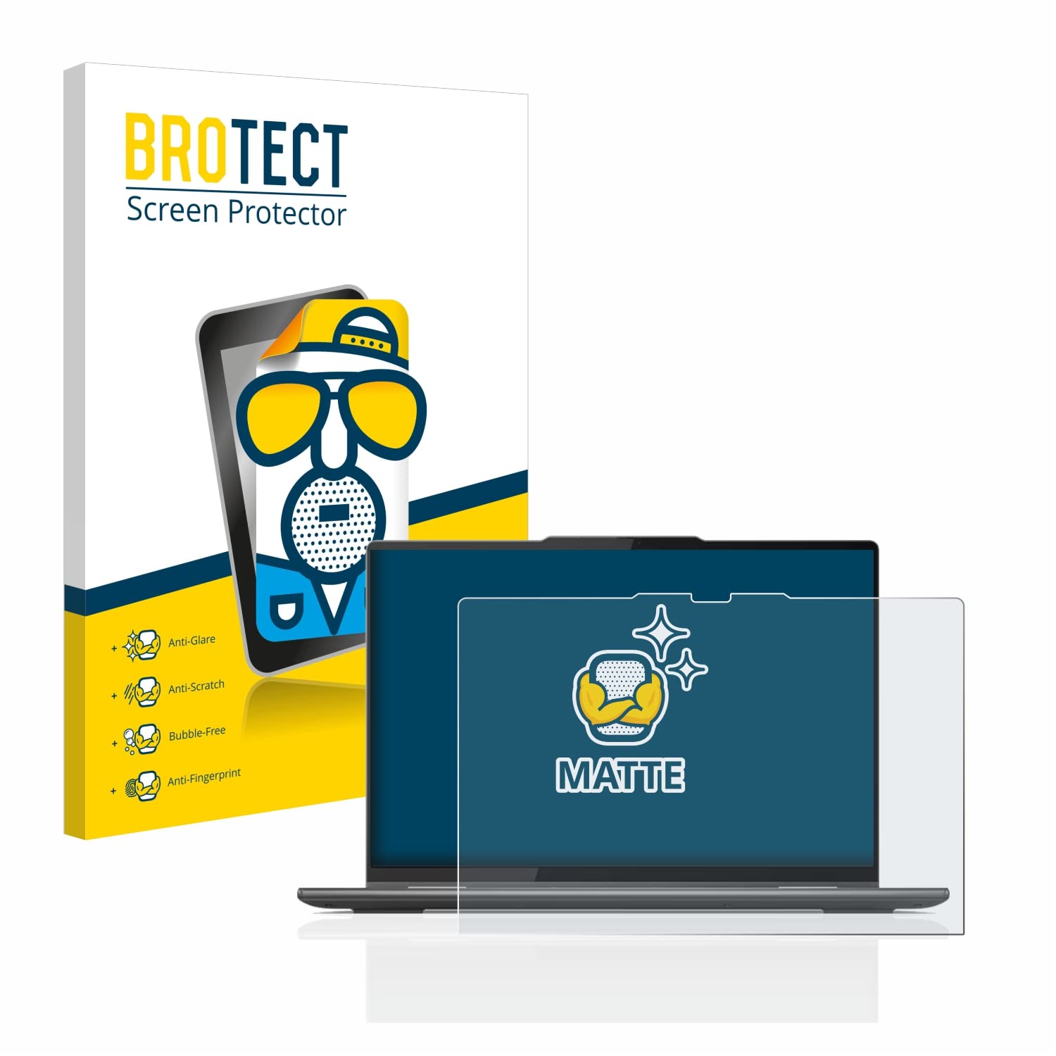 brotect Pellicola Protettiva Opaca per Lenovo 13w Yoga