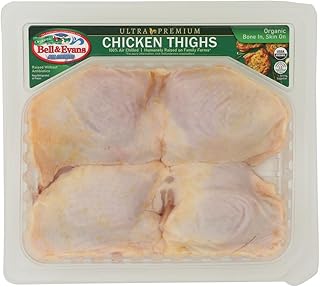 Bell & Evans, Chicken Thigh Air Chilled Organic Tray Pack Step 2