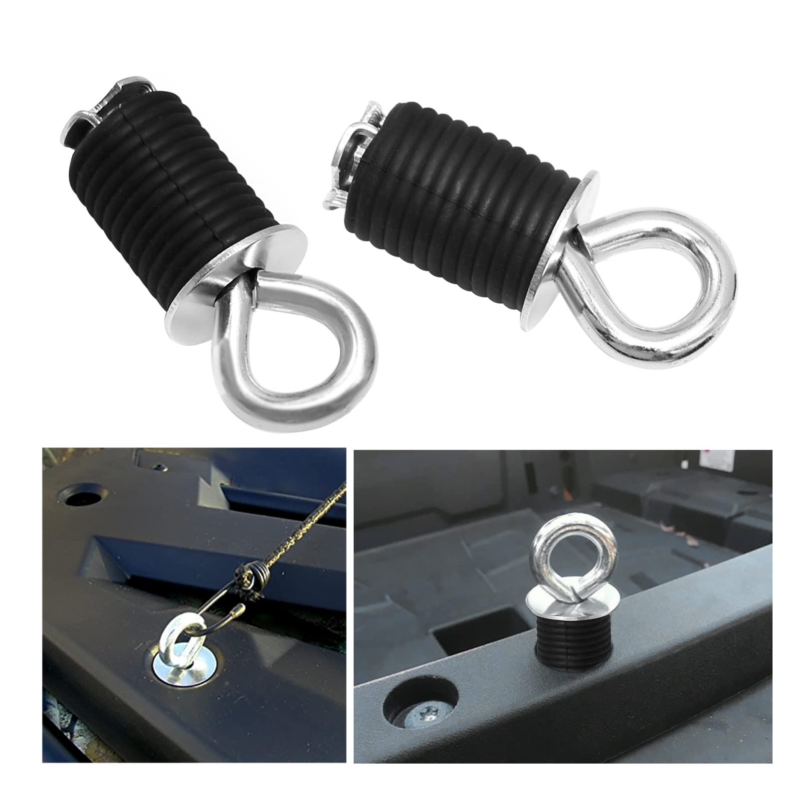 EATAKWARD Spannanker passend für 2,5 cm Schlossloch Ersatz für Polaris RZR 800 900 1000 XP Turbo Pro Ersatz für Sportsman 850 570 450 ACE 900 570 500, RZR 1000 Zubehör (6 Stück)