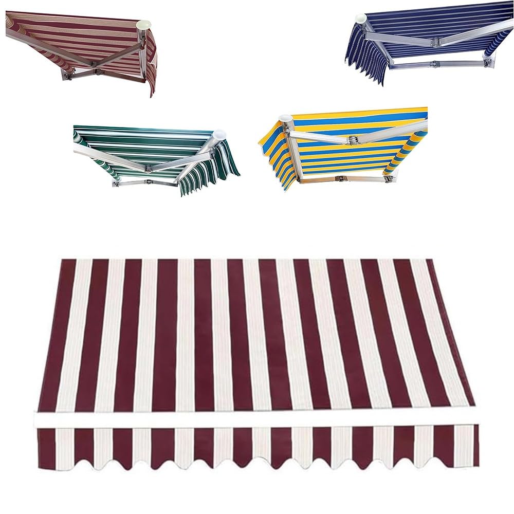 Toile de rechange auvent de balcon imperméable et ultra durable