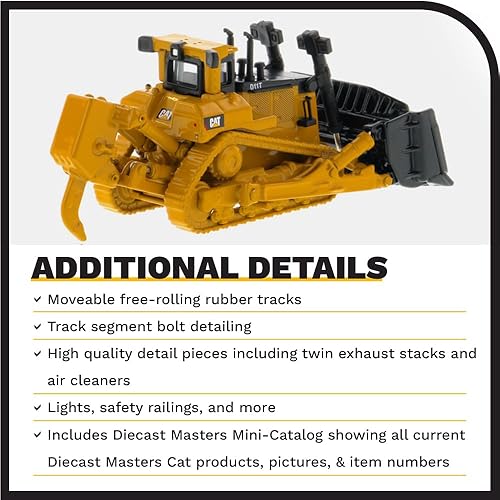 Miniatura 5 de Caterpillar D11T Tractor tipo oruga Serie Elite Embalaje Escala 1125