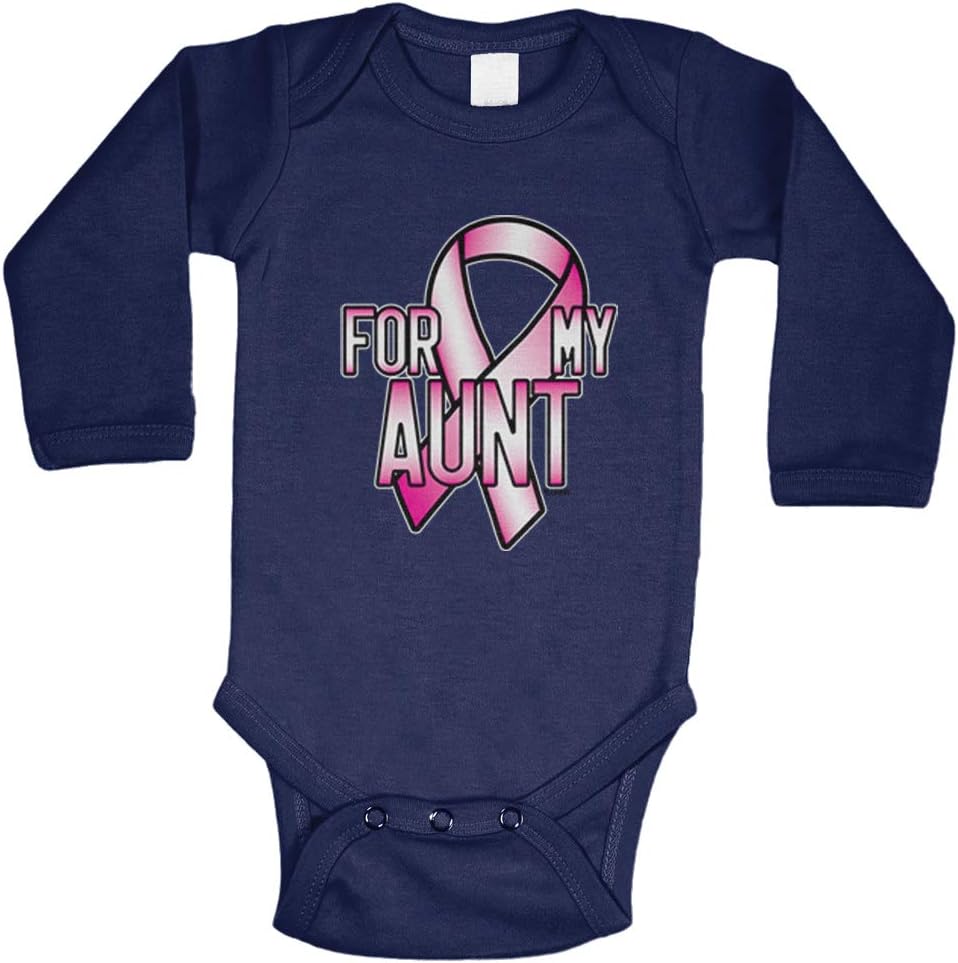Tcombo for My Aunt - Breast Cancer Ribbon Bodysuit