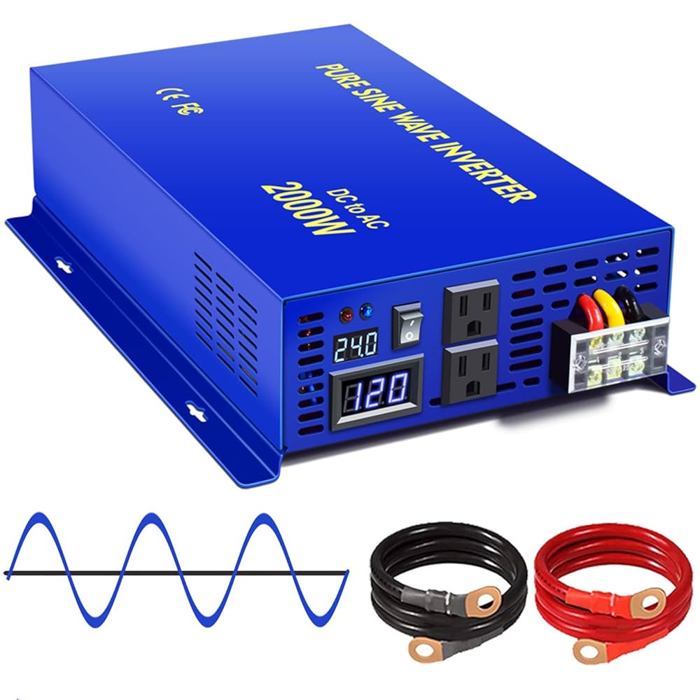 LYHUNT 2000W インバーター 24V LYHUNT 2000W インバーター 24V