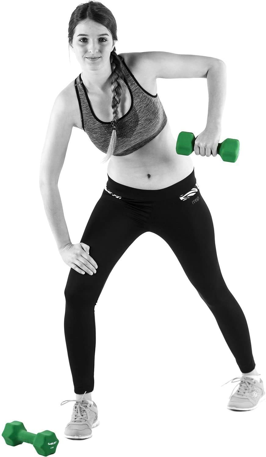 Manubri Pesi In Vinile Antiscivolo - Forma Esagonale (1kg, 1.5kg, 2kg, 3kg, 5kg, 6kg) - Singolo O Coppia