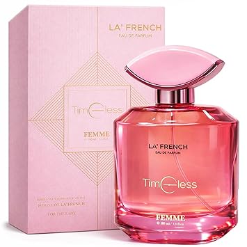 La French Timeless Perfume for Women Eau de Parfum - 100ml | Premium Floral and Vanilla Fragrance | Long-Lasting Luxury Women's Perfume