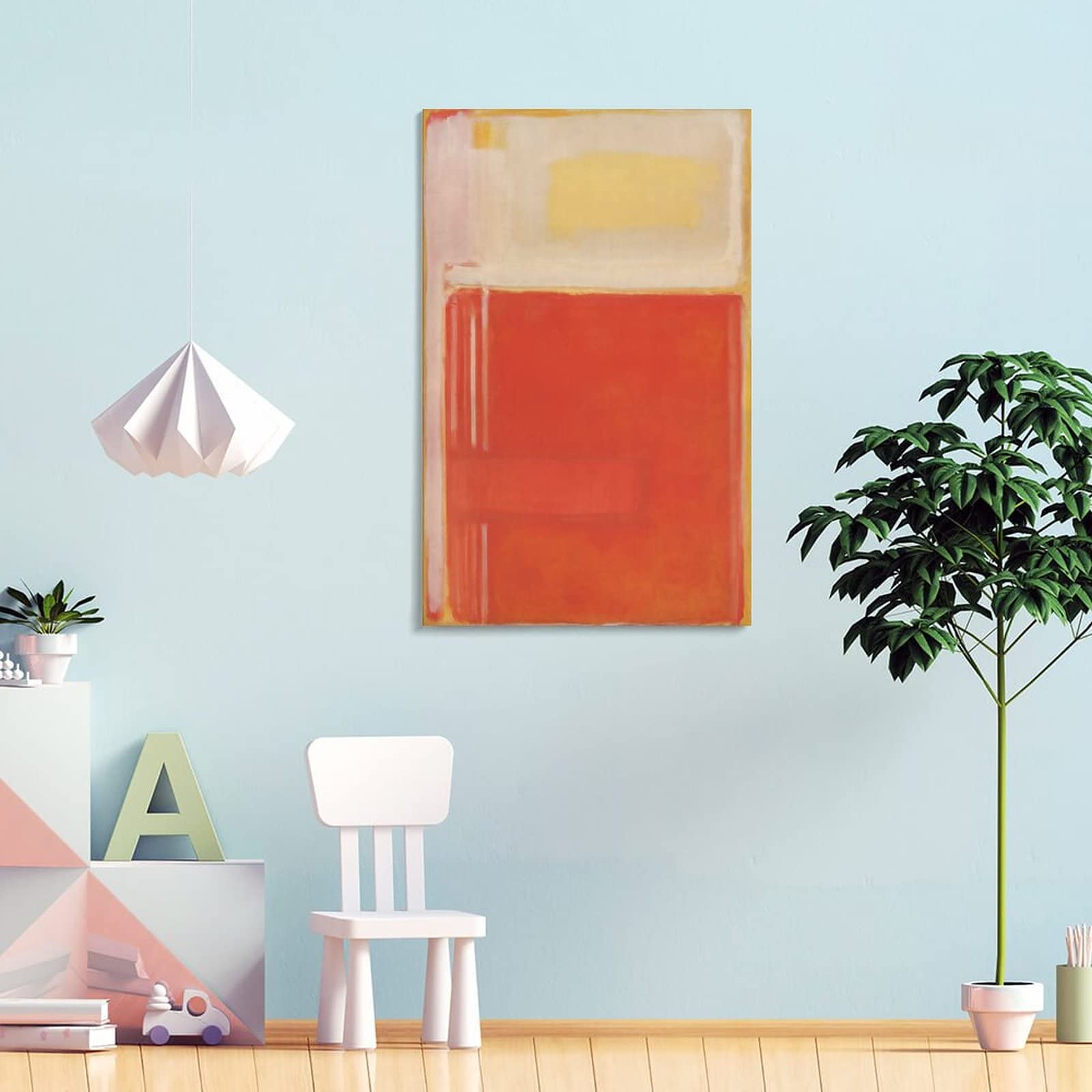 Amazon.co.jp: Mark Rothkoマーク・ロスコ画家の作品「番号8」ポスター
