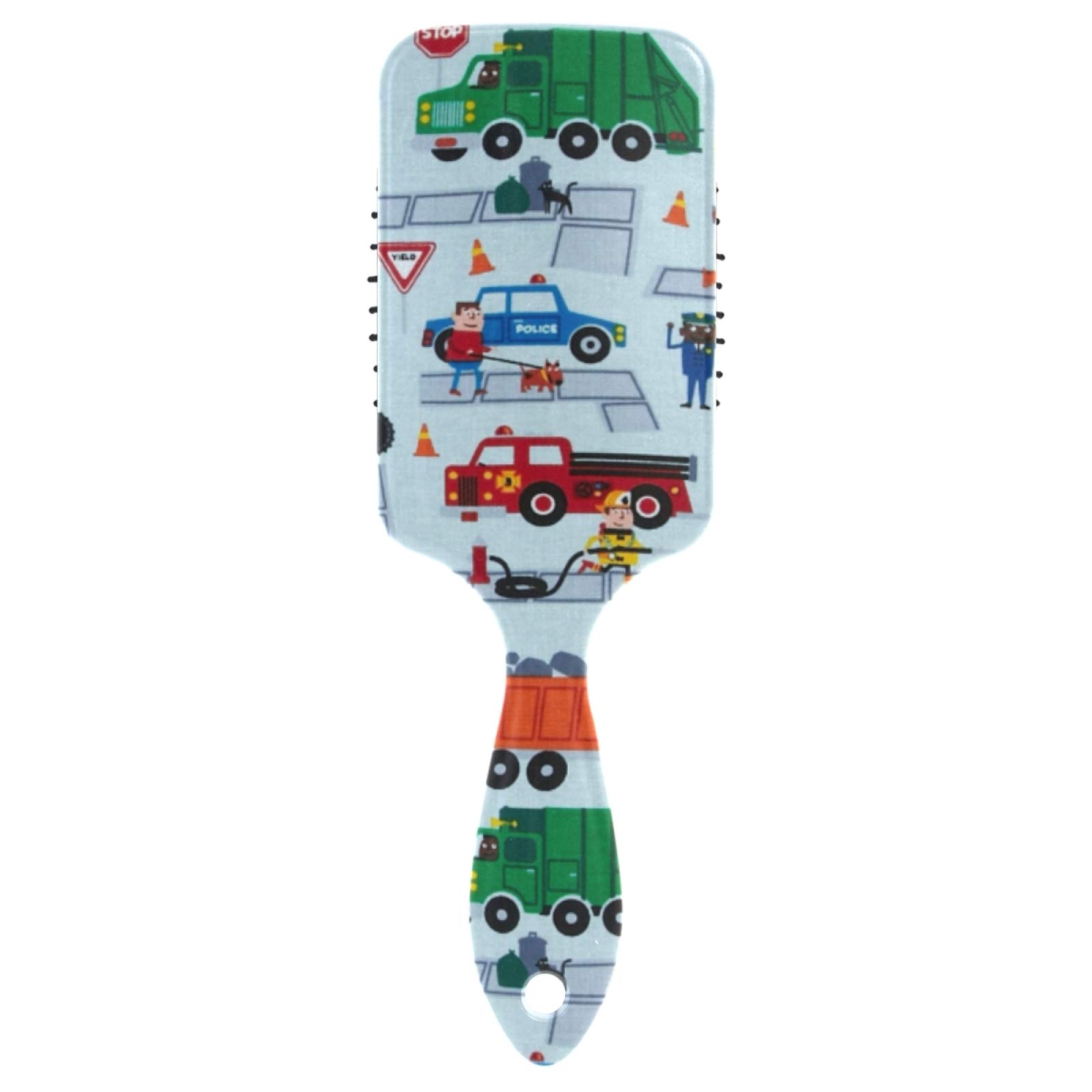 Cartoon Plastic Detangler Wet Dry Hair Brush for Women, Men & Kids