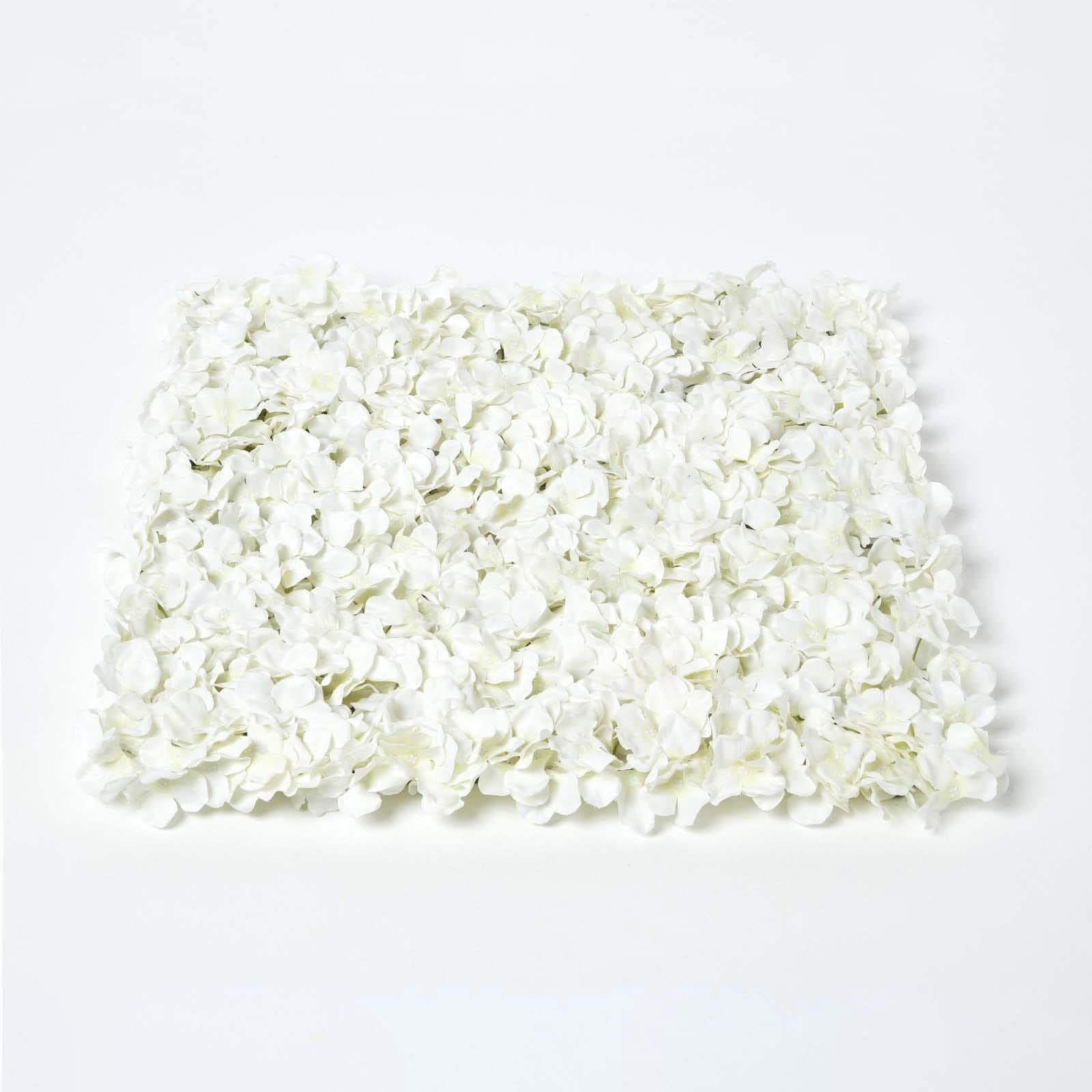 Homescapes Unisex Cream Hydrangea Flower Wall Tile 50 X 50 Cm
