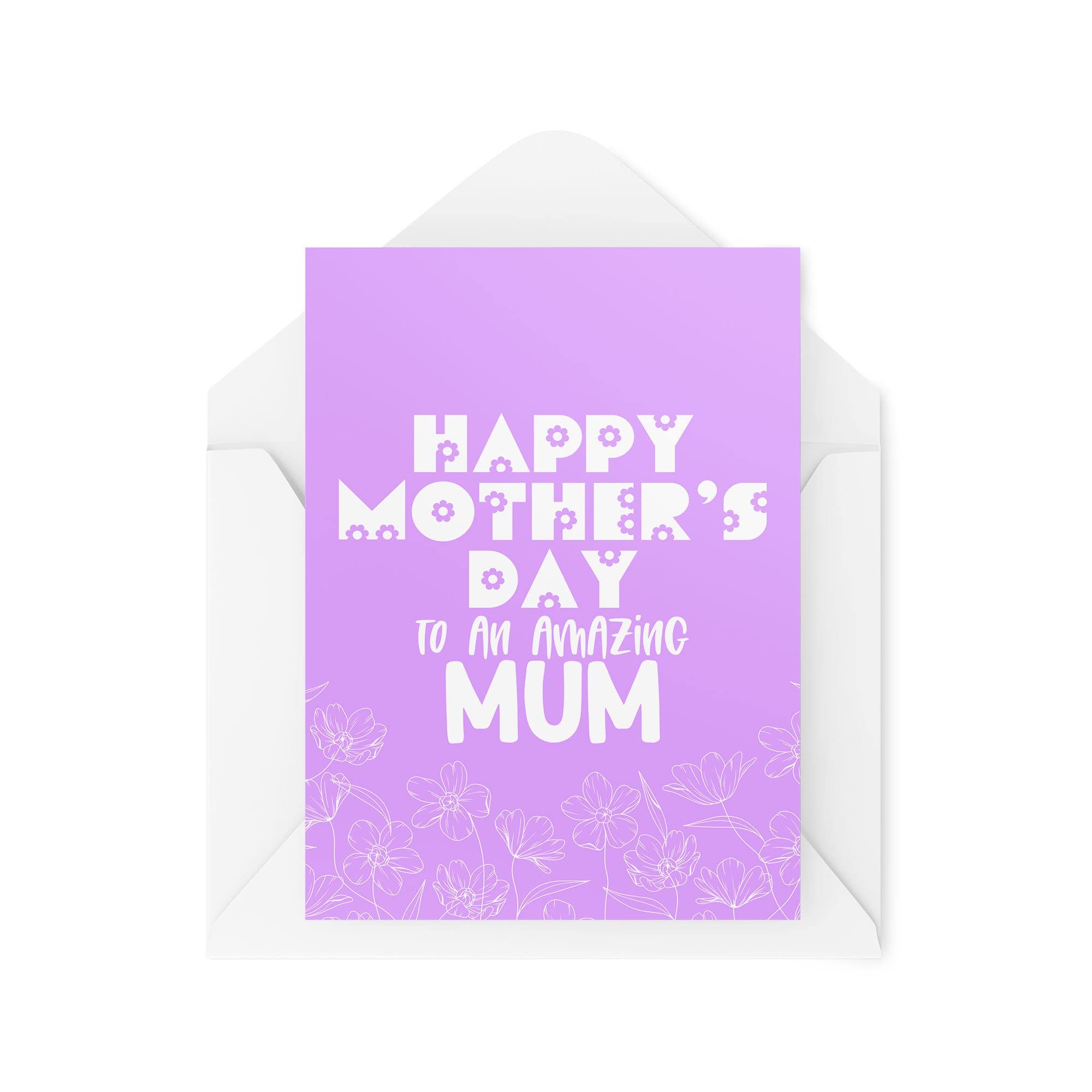 Funny Mother's Day Card - To An Amazing Mum - Step Mum Cards - Mummy Cards - Mum Card - Card For Mum - Wife Card - CBH1480