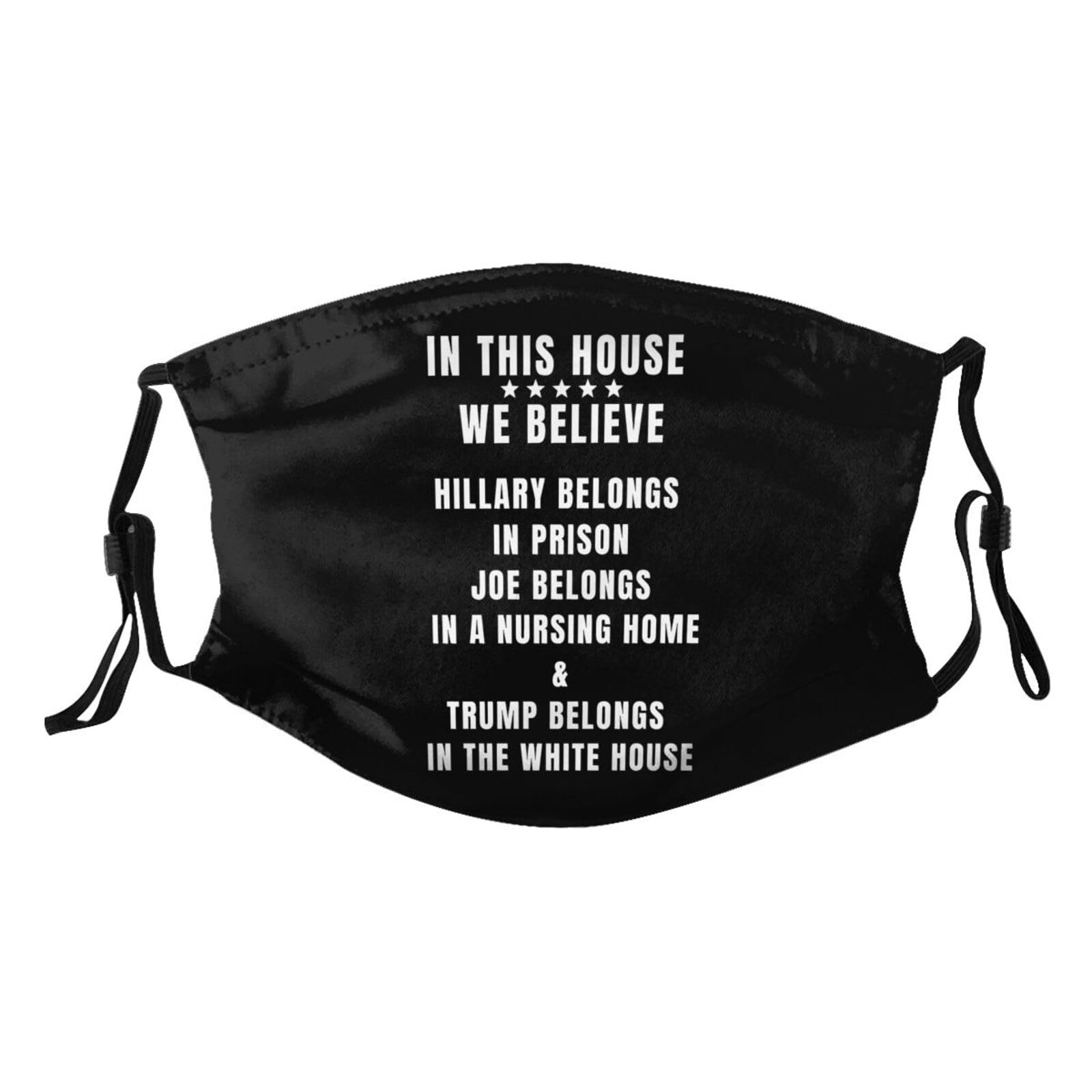 Anti-Biden Biden-Nursing Home Adult Dust Mask Adjustable Dust Face with 2 Filter8140