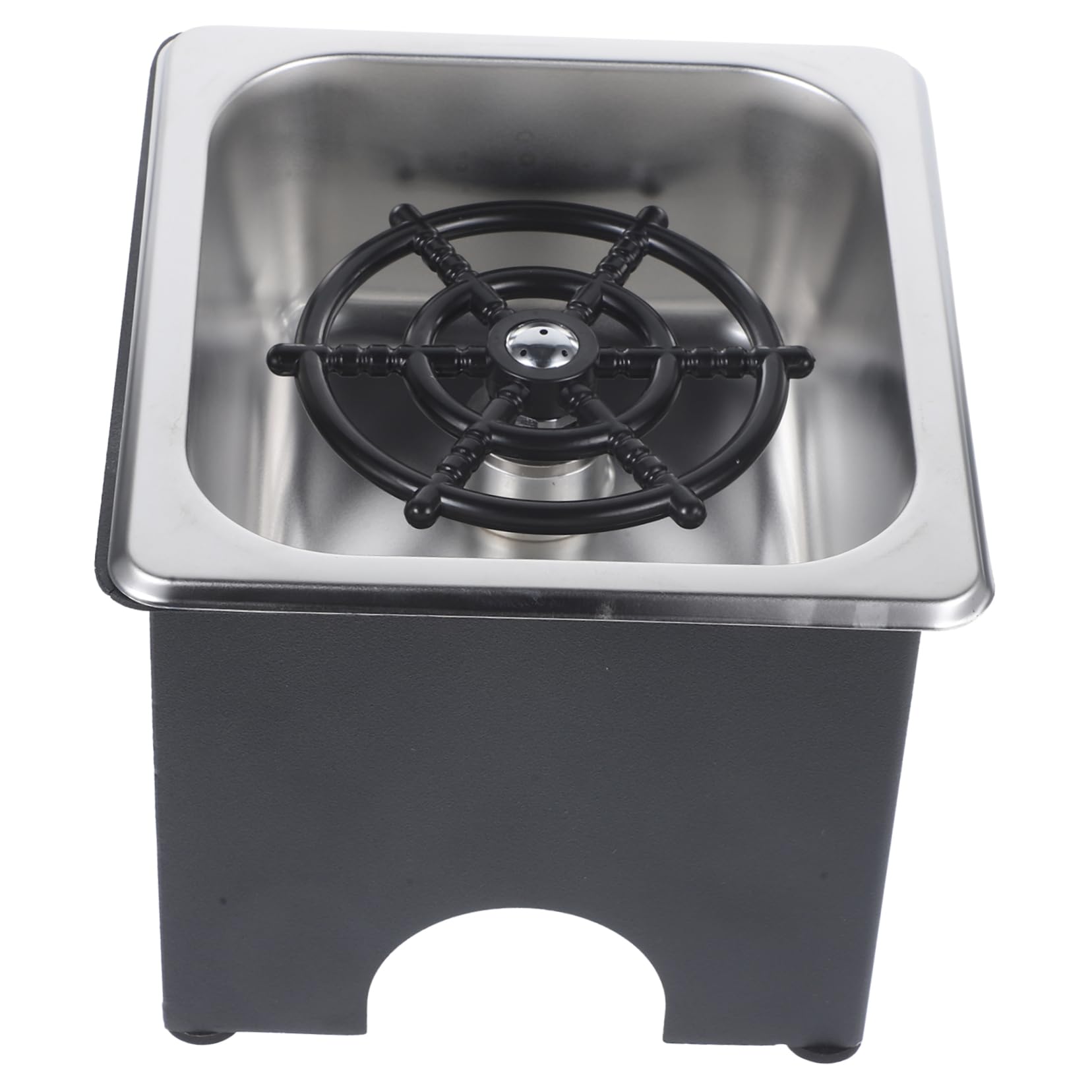 Rince-verres de Bar en Acier Inoxydable 1 Set pour Lavage Rapide