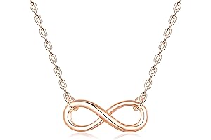 Infinity Necklace: A Timeless Symbol of Eternal Love in Rose Gold