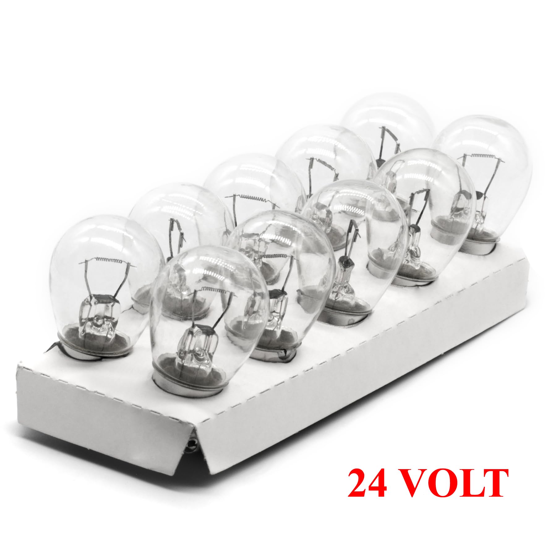 LIGHTWORLD24 10 x P21W 24V 21W BA15s żarówka światło hamowania światło cofania światło do jazdy dziennej żarówka BLINKER TRAKTOR ciężarówka lampa zewnętrzna OLDTIMER