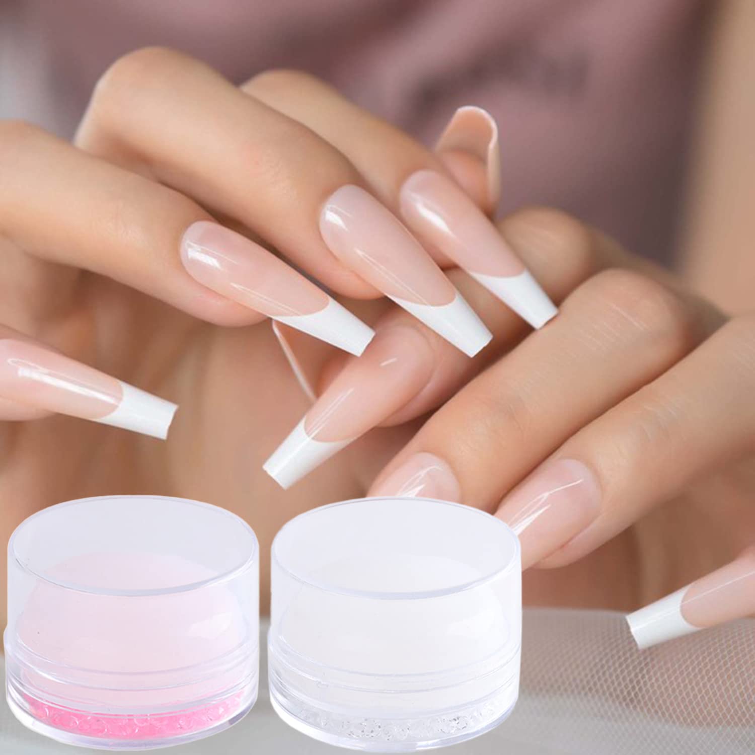 Amazon.com: 2 Pcs French Tip Nail Stamp French Nail Jelly Stamper Chunky  Transparent Nail Soft Stamper for Nail Stamp Printing Silicone Nail Art  Stamper DIY Nail Art Tools : Beauty & Personal