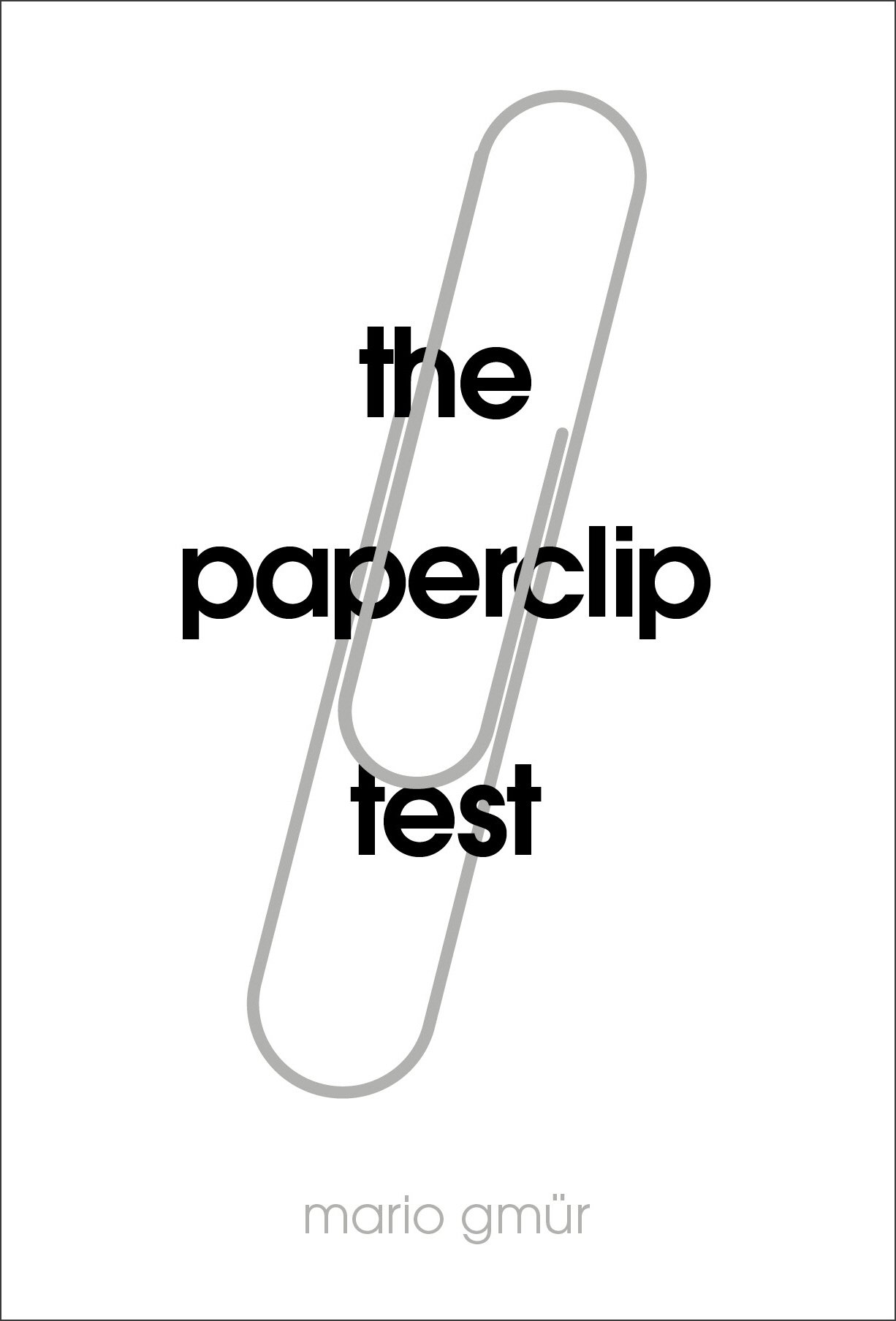 Buy The Paperclip Test — BookShops.in
