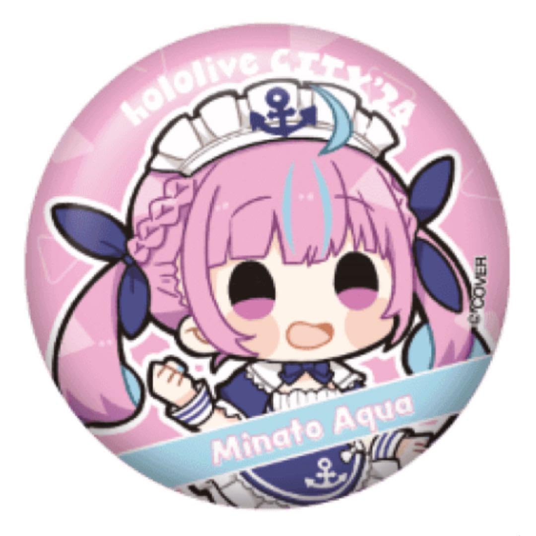 ホロライブ 湊あくあ Capture the Moment ホログラム缶バッジ 楽天市場】hololive ホロライブ・サマー2023 in OIOI 缶バッジ