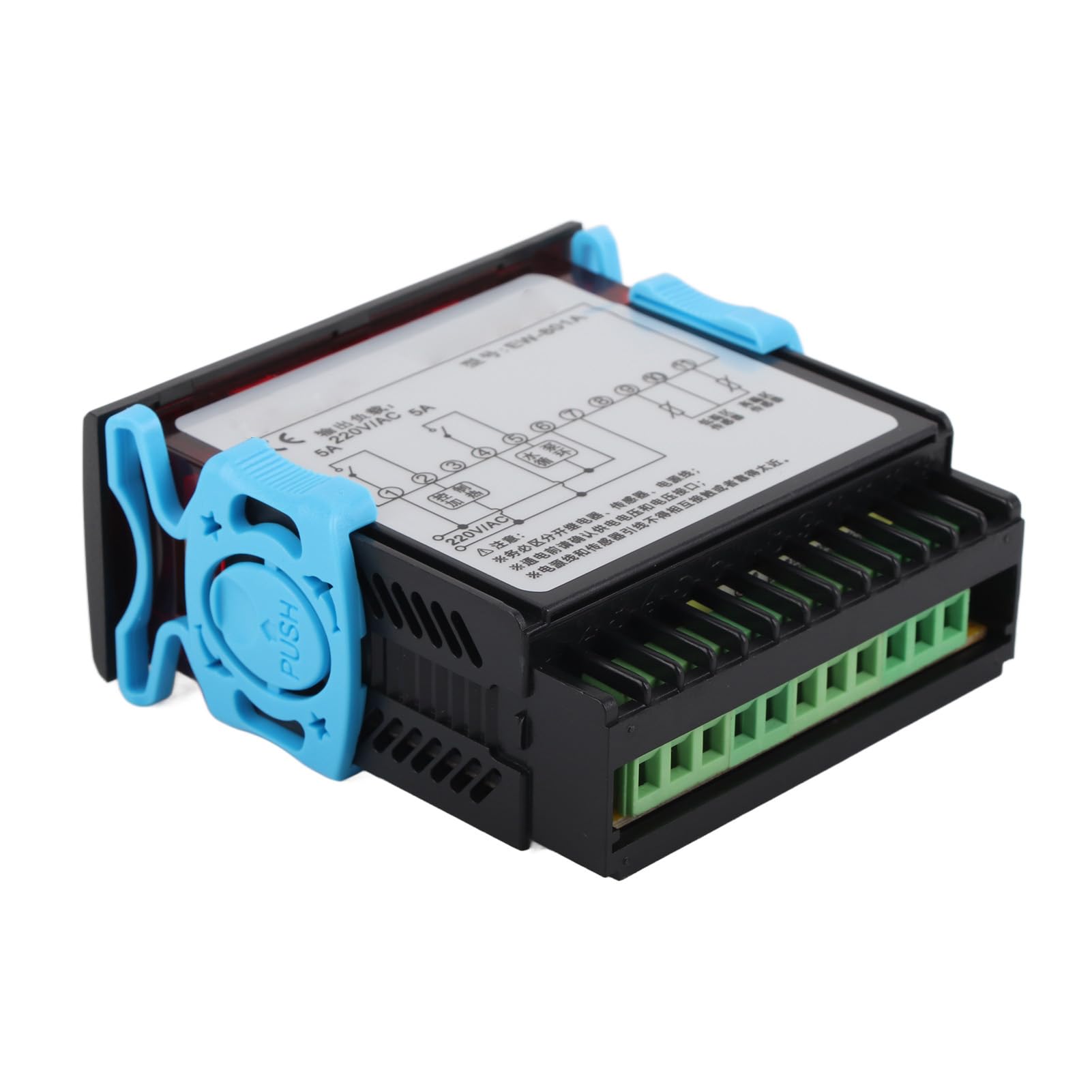 Bewinner Termostato Regolatore di Temperatura per Scaldabagno Solare Display Digitale con Sonde a Doppio Sensore, Termostato Differenziale Intelligente per Circolazione Pompa 2 ℃ ~ 99 ℃