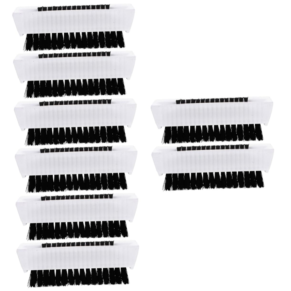 MAGICLULU 8 Pz lavare la spazzola detergente per unghie resistente all'usura spazzola per unghie decorazioni unghie arredamento scrubber per unghie per uso quotidiano pennello per unghie AbS