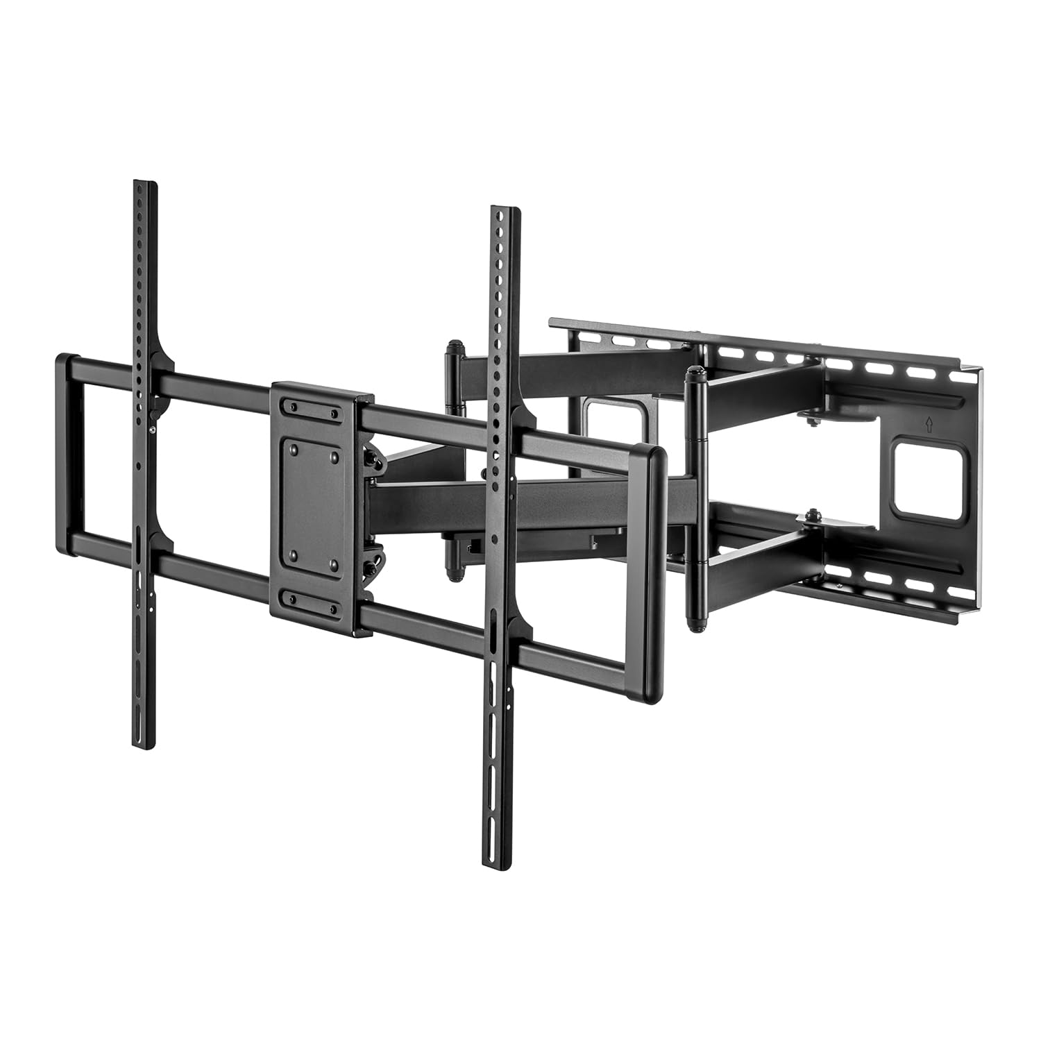 Maclean MC-482 TV Wandhalterung für 60-120" Flach & Curved Fernseher bis zu 120kg Max. VESA 900x600 Schwenkbar, Neigbar und Drehbar, Universal TV Halterung