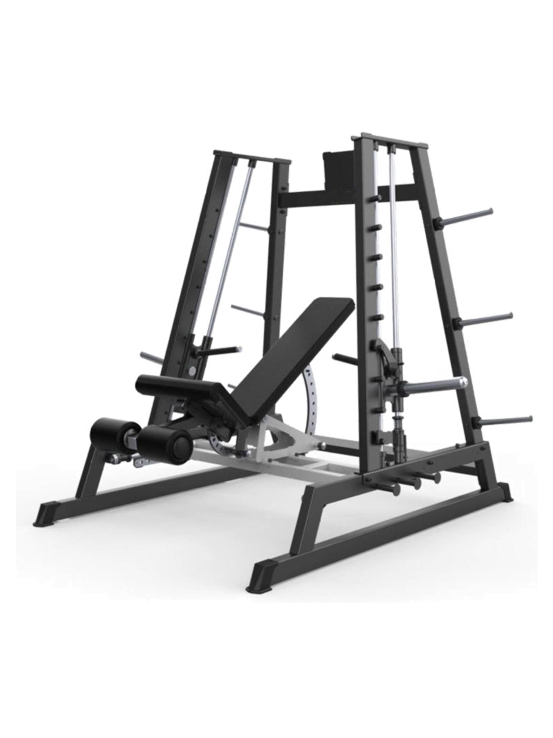 Mybeast Power Smith Machine for Commercial Use for Heavy Duty Workout Targetting Chest Muscles (Imported)