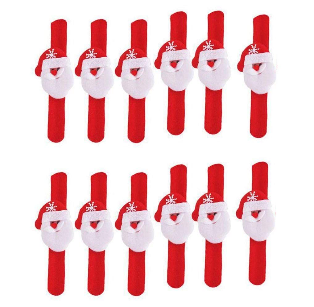 Kriwin 12 pcs Christmas Wrist Band for Kids, Party, Decoration, Festival Fun (Band) (B081CP8P32) Amazon Price History, Amazon Price Tracker