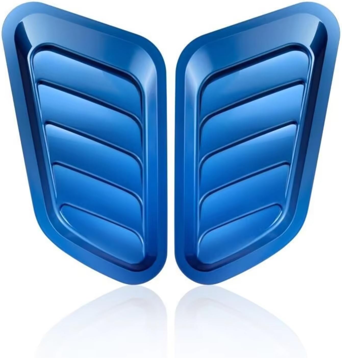 Hood Vents Cover 2Pcs Universal Intake Scoop For Turbo Bonnet Vent Cover Car Hood Air Outlet Decorative Vent Hood Auto Accessories