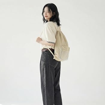 Amazon.co.jp: ［デイライフ］メッシュポケット ナップサック リュック