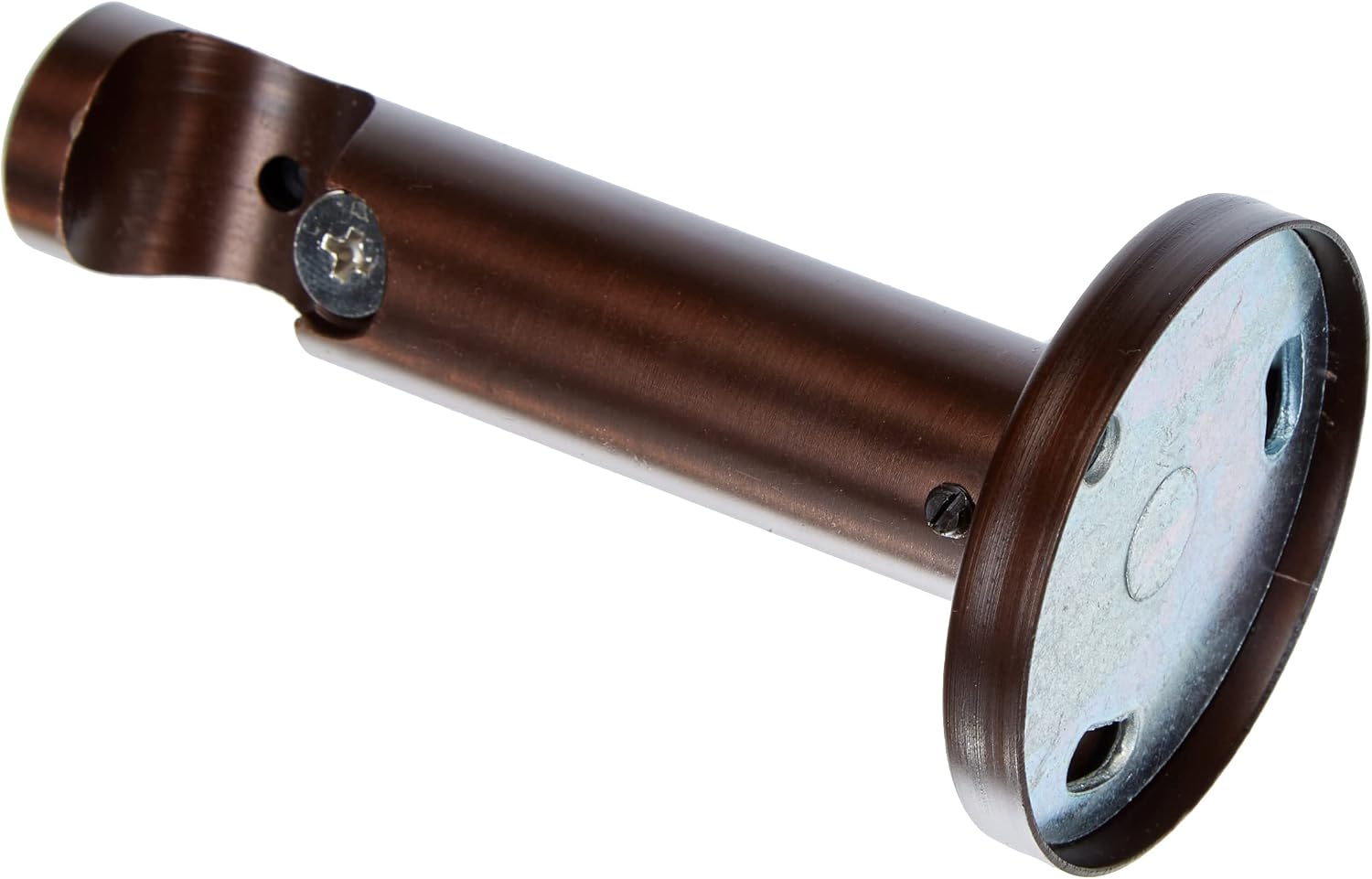 Allure Metal | Ø20 | 1 Wall Bracket Rod 8CM | Nickel Brown