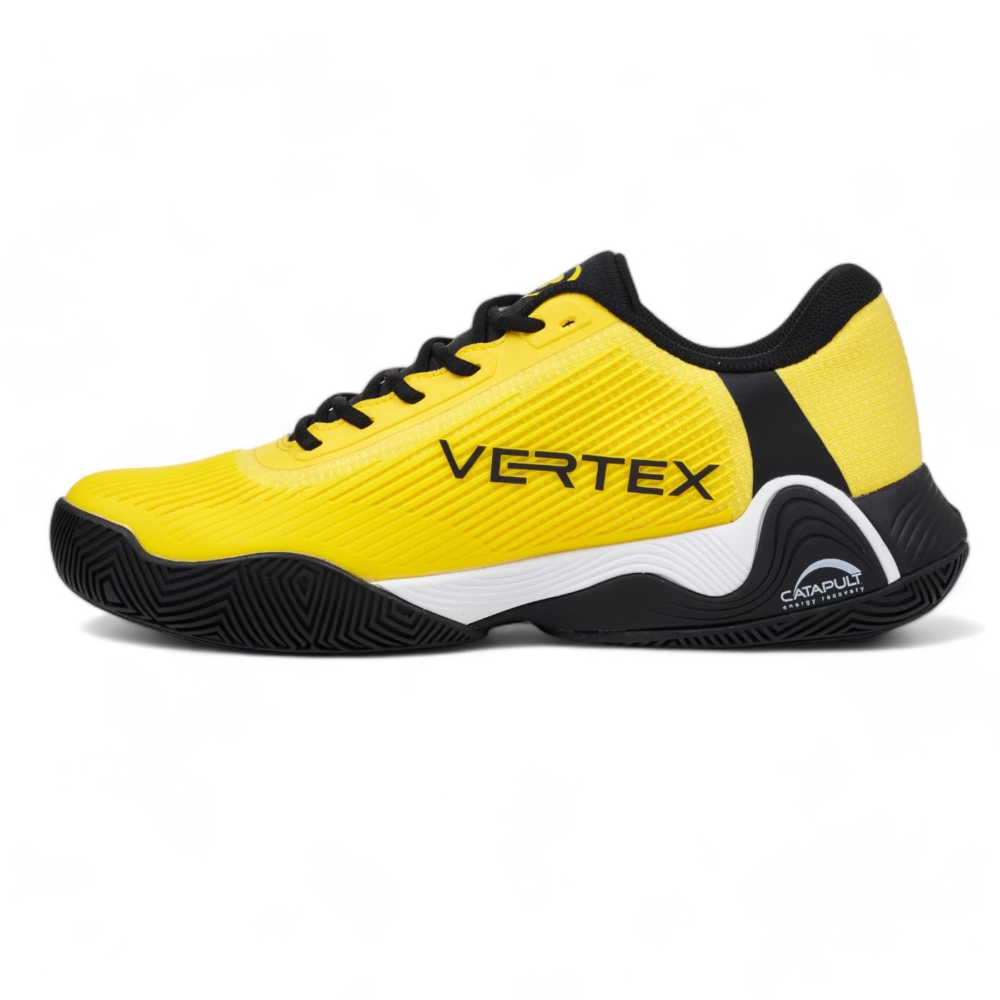 Zapatillas Padel Hombre Vertex Vibram 25V - Zapatos de pádel de alto rendimiento con agarre Vibram, suela híbrida, refuerzo de catapulta y comodidad sin costuras, duraderas, acolchadas y mejoradas de