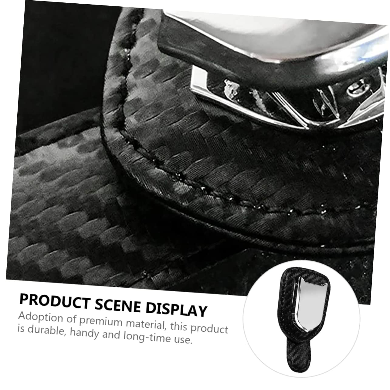 ULTECHNOVO 3stücke Praktischer Auto Sonnenbrillenhalter Aus Pu Karbonfaser- Visor Clip Für Brillen Und Karten Leicht Zu Befestigen Schockabsorbierend Und Kratzfest Für Sicheres Fahren