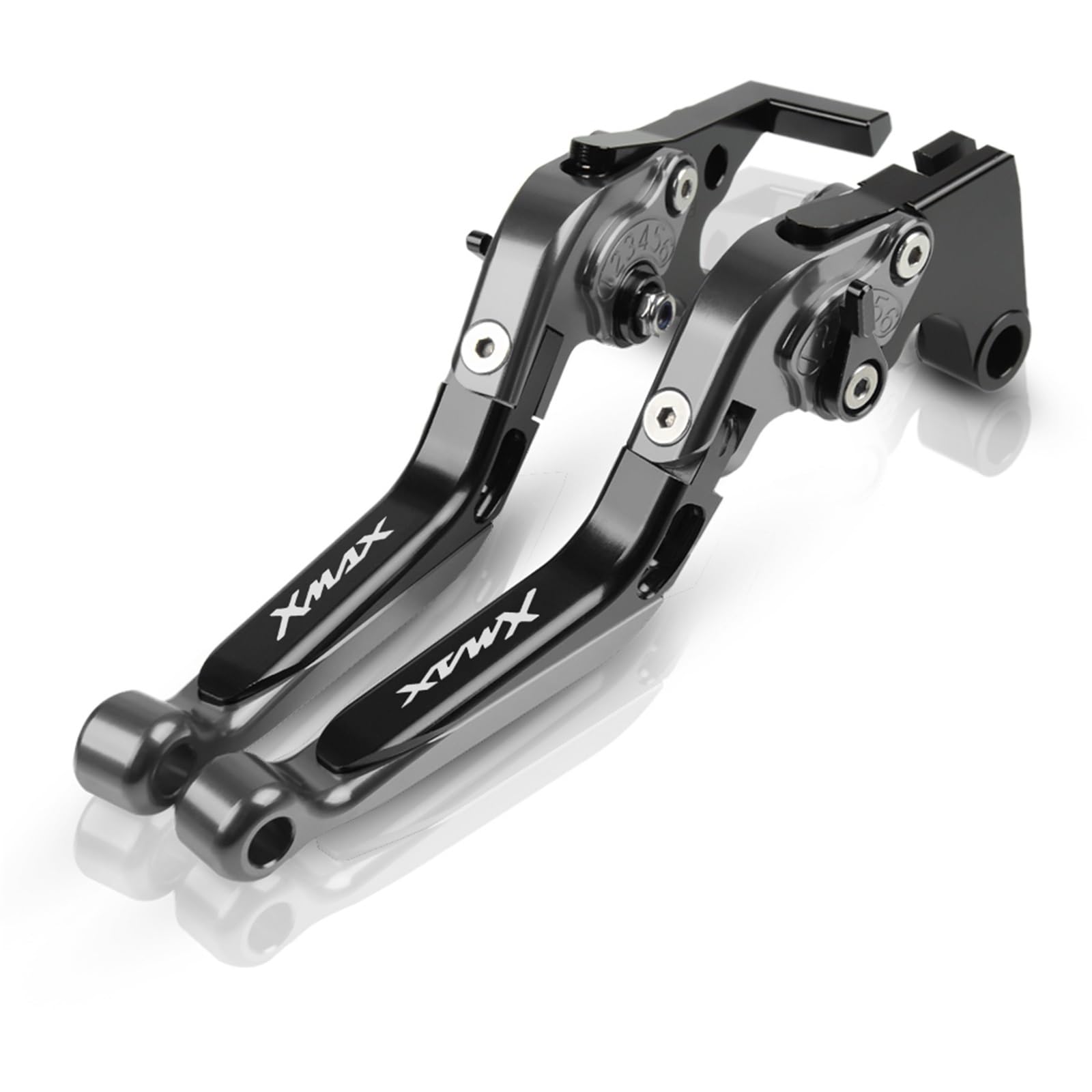 Levier de frein Yamaha XMAX CNC en alu taillé masse réglable et repliable pour scooter X-MAX