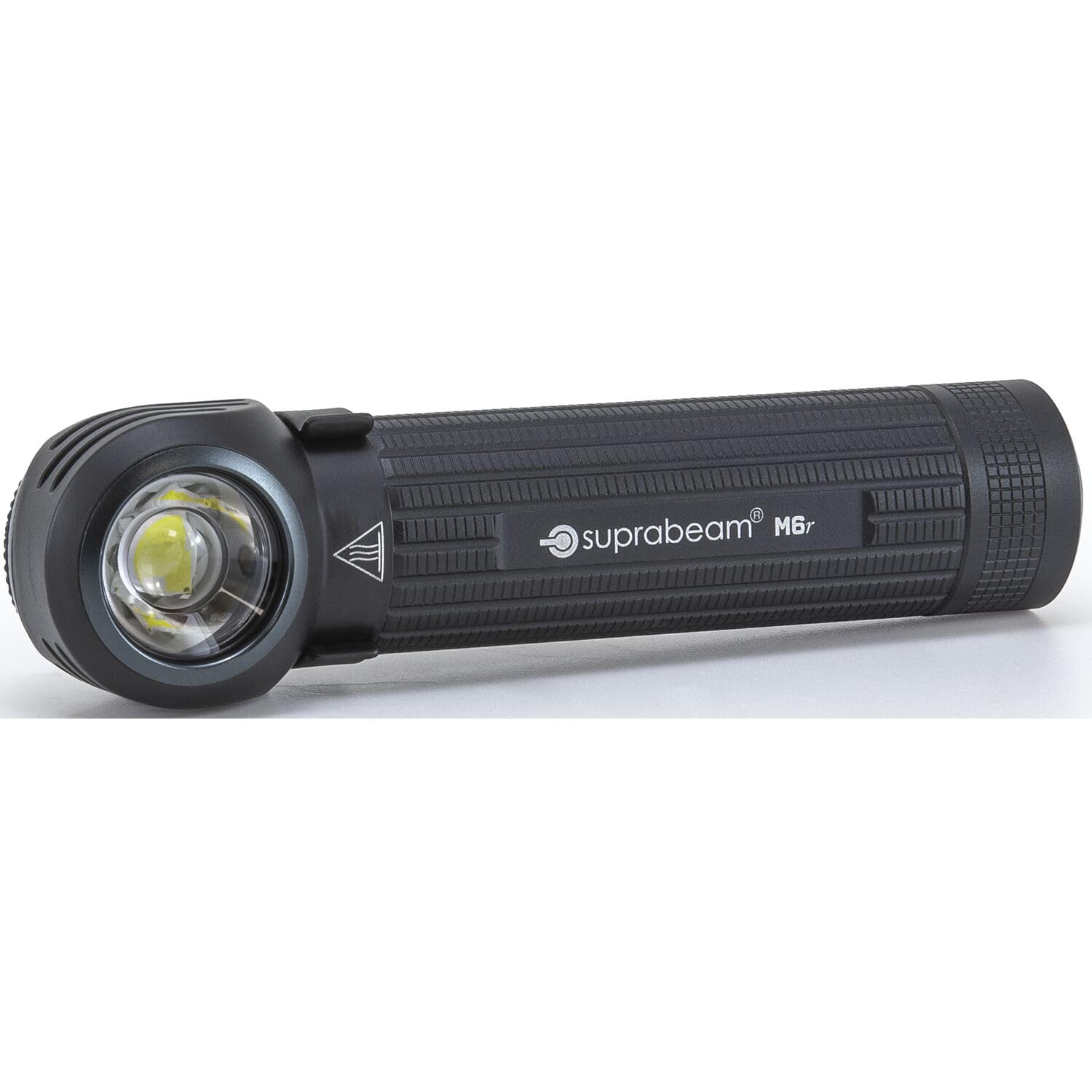 Suprabeam M6r Lampe frontale et lampe de poche LED étanche avec 600 lumens, intensité variable en continu et base magnétique intégrée