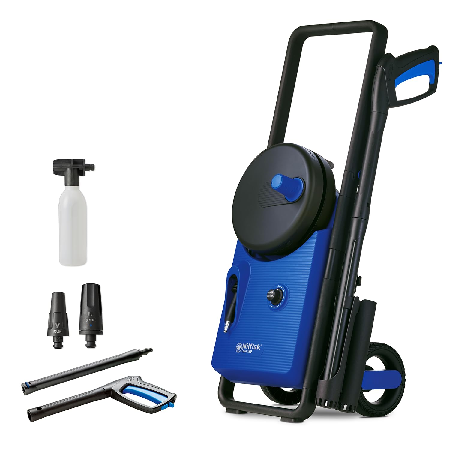 Nilfisk Core 150-10 PowerControl EU Hochdruckreiniger Senkrecht Elektro 468 l/h 2000 W Blau (128471330)