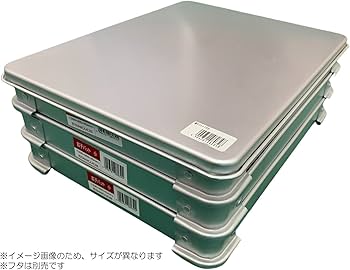 4個 システムバット 餃子バット 大50 蓋付 ステンレス 積み重ね ⑶ 4個
