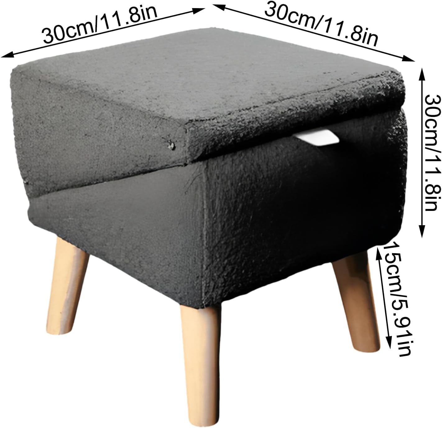 Pliable Rampe pour Chien Escalier Pliable Antidérapant Léger pour Lit Canapé Véhicule (Cendre, Taille Unique)
