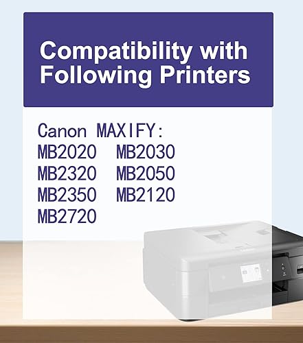 Miniatura 3 de Cartucho de tinta de repuesto compatible para Canon 1200XL PGI-1200 XL 1200XL para usar con MAXIFY MB2720 MB2320 MB2700 MB2120 MB2020 MB2350 Bandeja